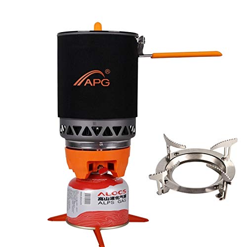 APG 1600ml Portable Camping Gas Stove Cooking System Butane Propane Burners