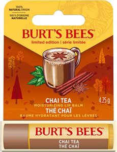 burt's bees chai tea lip balm blister, 0.15 ounce