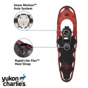 Yukon Charlie's Advanced Spin Snowshoe, 10-inch x 36-inch