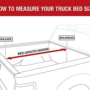 MaxMate Soft Roll-up Truck Bed Tonneau Cover Compatible with 2019-2024 Ram 1500 New Body (Not Fit 19-24 Classic) | 5'7" (67") Bed | TCD169046