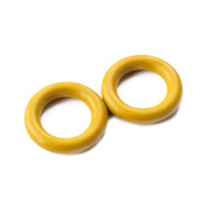 Turbo Pedestal Yellow O-Ring Gaskets Replacement Part for Ford 1994-2003 7.3L Powerstroke Diesel | F4TZ-6N653-A & F4TZ-6N653-B