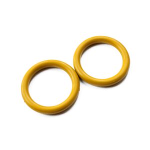 Turbo Pedestal Yellow O-Ring Gaskets Replacement Part for Ford 1994-2003 7.3L Powerstroke Diesel | F4TZ-6N653-A & F4TZ-6N653-B