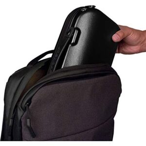 Protec ZIP Series Micro-Sized ABS Protection Clarinet Case, Black (BM307)