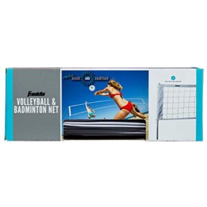 Franklin Sports Volleyball and Badminton Replacement Net - Fits 1.25 Inch Poles