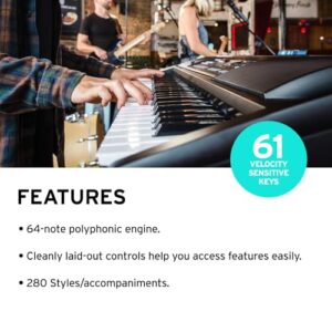 Korg, 61-Key Keyboards & Pianos (EK50)