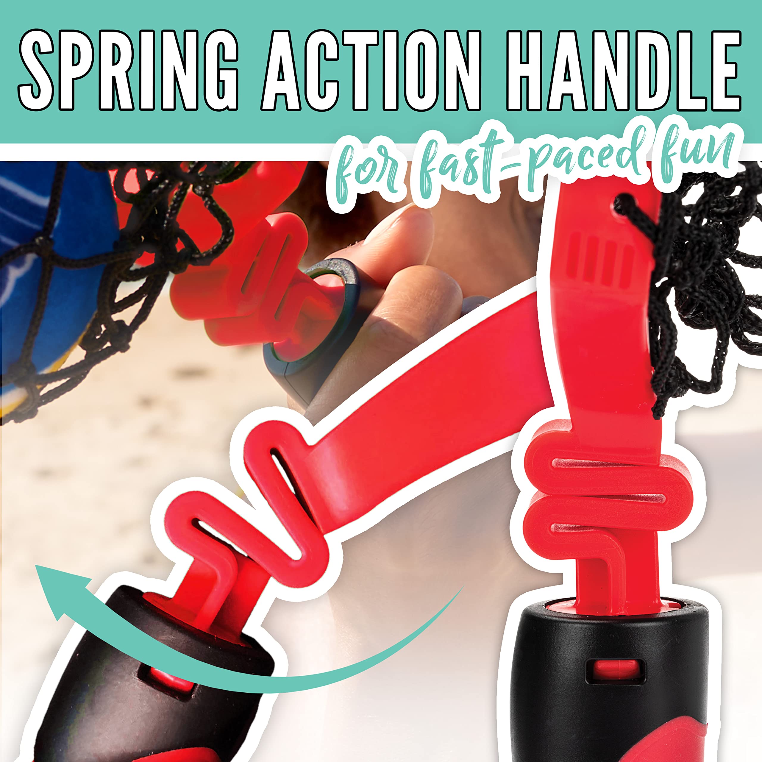 Franklin Sports Throw 'N Splash Spring Grip