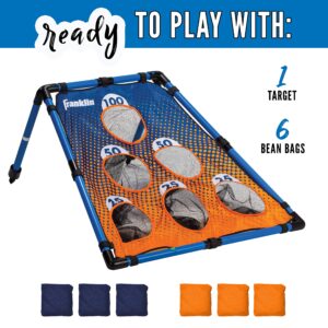 Franklin Sports 6 Hole Bean Bag Toss - Indoor + Outdoor Bean Bag Toss Set with (6) Bags Included - Bean Bag Toss for Kids + Adults