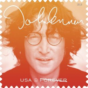 john lennon commemorative forever postage stamps usps