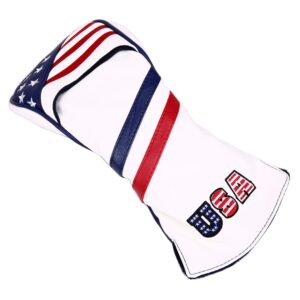 usa stars and stripe golf club wood cover for 460cc driver head covers golf builder