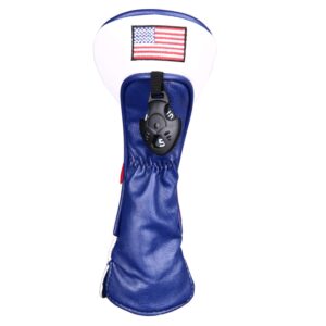 USA Stars and Stripes Golf Hybrid Head Covers with Interchangeable Number Tags Golf Builder