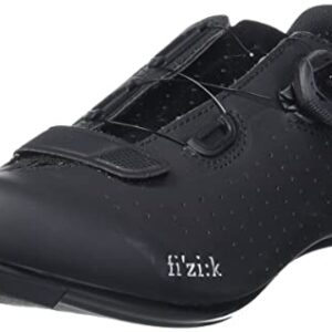 Fizik Unisex Adult Tempo Overcurve Cycling Shoe, Black/Black, 11 US