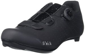 fizik mens tempo overcurve cycling shoe, black/black, 7.5 us