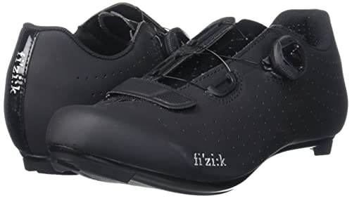 Fizik mens Tempo Overcurve Cycling Shoe, Black/Black, 7.5 US