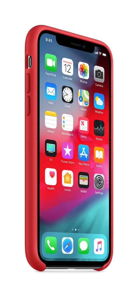 Apple Silicone Case (for iPhone Xs) - (Product) RED