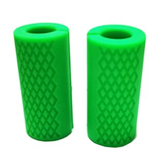 yuhqc Weight Bar Grips Fit Standard Barbell, Dumbell Handles, Thick Bar Training Adapter for Weightlifting & Cable Attachments Fitness Training Rope Grips for Body Arm Forearm Builder Strength