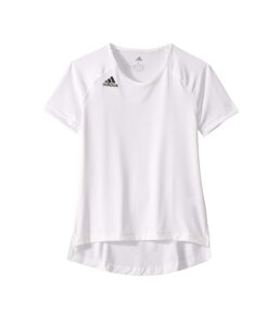 adidas unisex-youth hi lo jersey white/black large