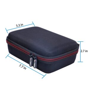 LTGEM Hard Travel Case for Focusrite Scarlett 2i2 /Solo (3rd Gen) USB Audio Interface (Internal Size:7 * 4.7 * 1.5 in)