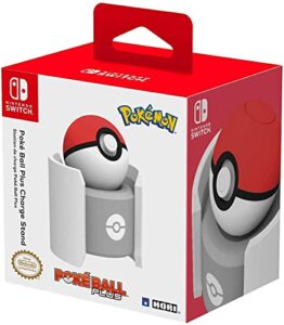 poké ball plus charge stand officially licensed by nintendo & pokémon