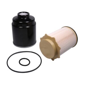 Fuel Filter Water Separator Set replacement for 2013-2018 Dodge Ram 6.7L Cummins 2500 3500 4500 5500 Turbo Diesel Engines Replaces 68197867AA 68157291AA