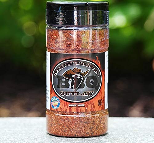 MONTANA OUTLAW Black Pepper, Salt and Paprika Beef Rub 7 oz.