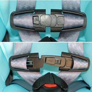 PROENS Car Seat Chest Harness Clip and Car Seat Safety Belt Clip Buckle Universal Replacement for Baby and Kids Trend, Adjustable Guard