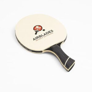 Professional Ping Pong Paddle with Hard Carry Case | Pro Table Tennis Racket | Table Tennis Paddle with Ergonomic Handle | 5 Blades of Wood with Premium Rubber and Sponge by AirBlades