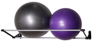 vita vibe - usa made - yoga ball storage rack - exercise/yoga/stability balls 10-36" diameter (5ft)