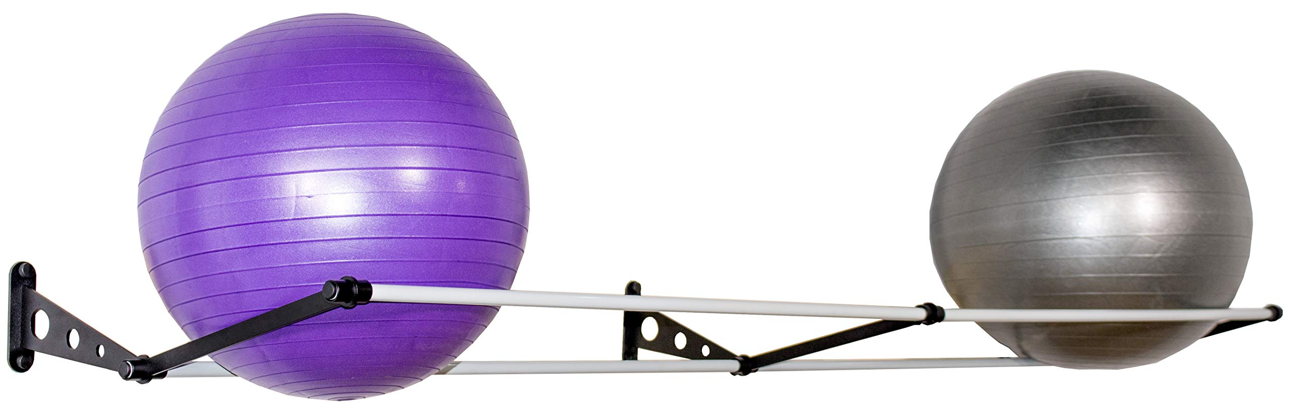 Vita Vibe - USA Made - Yoga Ball Storage Rack - Exercise/Yoga/Stability Balls 10-36" Diameter (5ft)