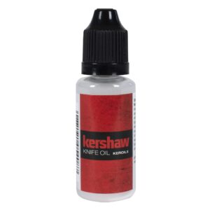 Kershaw Knife Oil (0.4 fl oz); Engineered to Protect and Enhance the Folding Mechanisms of Any Knife; Keeps Knives Sharp, Shiny and Protected; Suitable for All Types of Knives; Non-Toxic