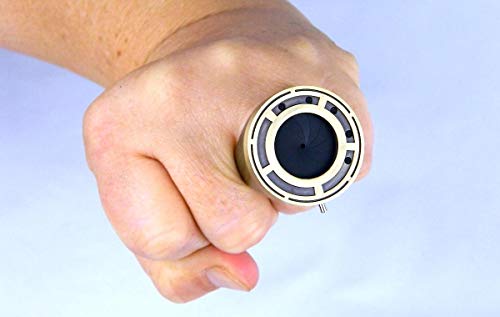 STAR WARS The Last Jedi Rose Tico's Prop Replica Resistance Ring with Shutter- Size 7