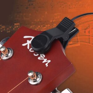 Clip-on Pickup, Portable Pickup Microphone Vocal Pick Up Audio Transducer for Tuner Music Instruments