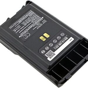 Replacement Battery for Vertex FNB-V130LI FNB-V130LI-UNI Vertex VX-351 VX-354 VX-359(2200mAh,7.40V, Li-ion)