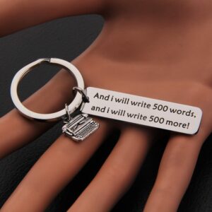 Lywjyb Birdgot Funny Journalist Gift Journalism Gifts Writer Gifts Author Gifts Freelance Gifts And I Will Write 500 Words And I Will Write 500 More Literary Gifts (Journalist Gift)