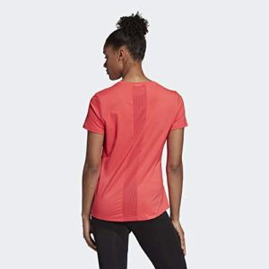 adidas Designed-2-Move Solid Tee Shock Red, Large