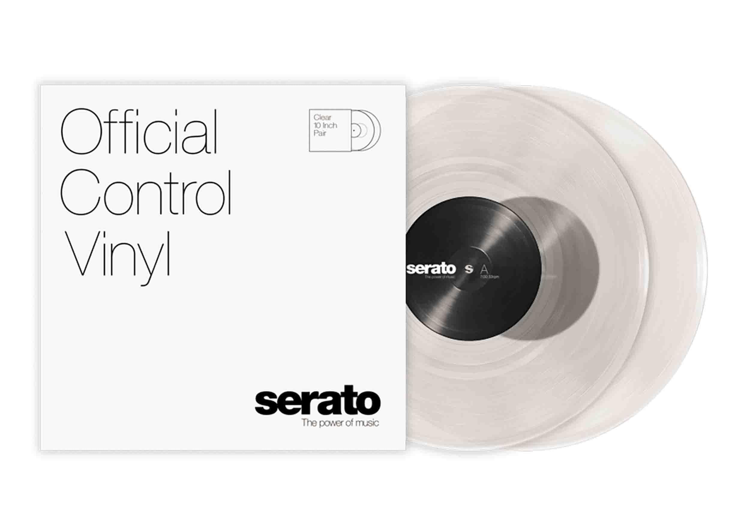 Serato 10" Standard Colors (Pair) CLEAR