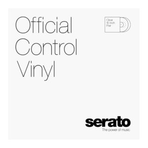 Serato 10" Standard Colors (Pair) CLEAR