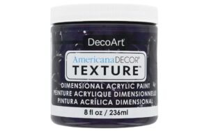 decoart texture acrylics 8oz deep plum