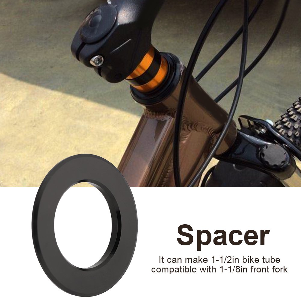 Headset Spacer Road Mountain Bike Stem Spacers Aluminum Alloy Bike Handlebar Spacers Front Stem Fork Washer