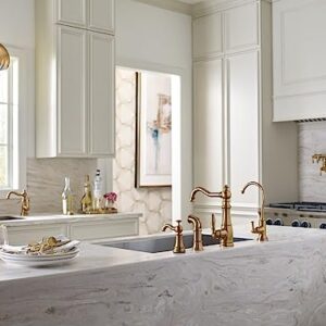 Moen Brushed Gold Sip Traditional Cold Water Kitchen Beverage Faucet with Optional Filtration System, S5510BG