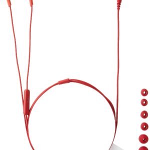 Audio-Technica ATH-CKS550XiSRD Solid Bass In-Ear Headphones, Red