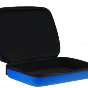 Navitech Blue Heavy Duty Rugged Hard Case/Cover Compatible with The Veho Muvi K2 pro Action Camera