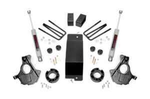 rough country 3.5" knuckle lift kit for 2007-2013 chevy/gmc 1500 4wd - 11930