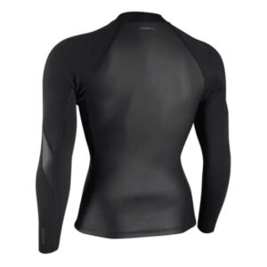 O'Neill Wetsuits Women's Bahia 1/.5mm Full Zip Jacket, Glide Black, 14