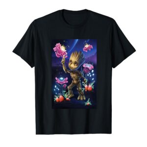 Marvel Guardians Of The Galaxy Groot Plants T-Shirt