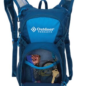 Outdoor Products Tadpole Hydration Pack (Black) (Bright Blue)