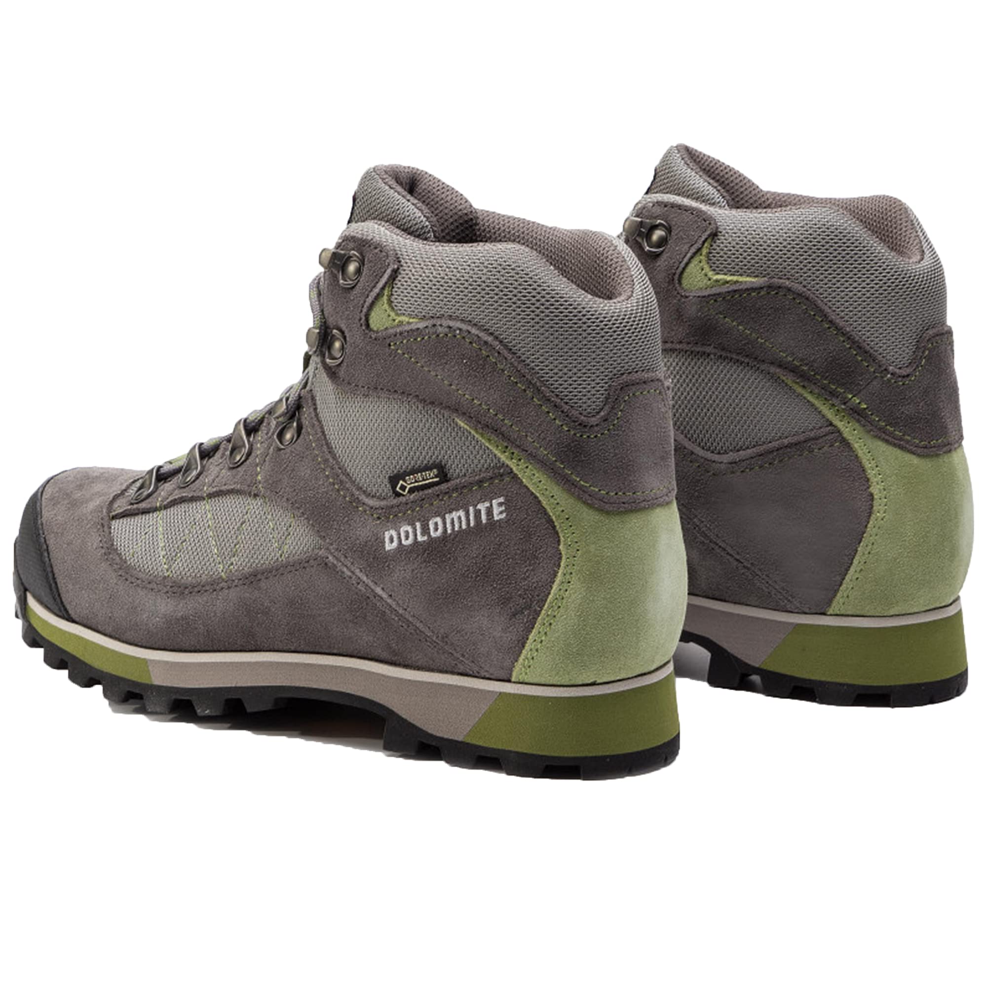 Dolomite Unisex Camping High Rise Hiking Boots, Grigio, 8.5 US Men