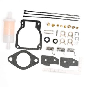 iFJF 18-7750-1 Carburetor Rebuild Kit Replacement for Mercury Mariner Outboard Motor Replaces 1395-8236354