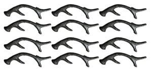 midwest craft house 12 handles pulls deer antler drawer cabin man cave door dresser elk ranch decor