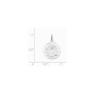 Sterling Silver Sweet Sixteen Disc Charm