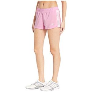 adidas 3-Stripe Woven Shorts True Pink/White XL